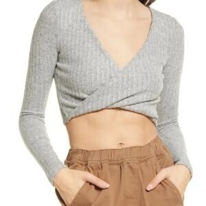 NWT BDG Long Sleeve Ribbed Top